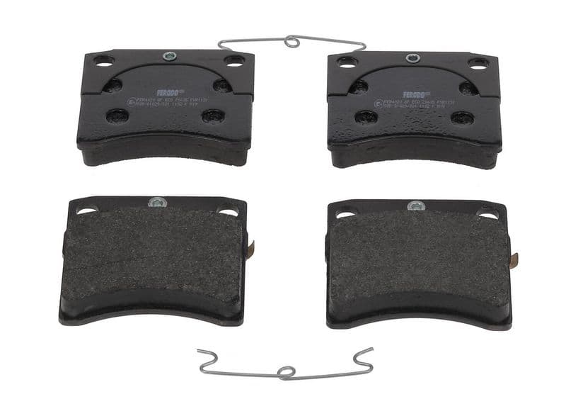 set placute frana,frana disc FERODO PREMIER ECO FRICTION FVR1131