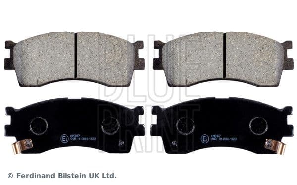 set placute frana,frana disc BLUE PRINT ADG04256