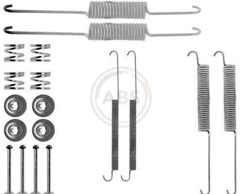 Set accesorii, sabot de frana ABS 0758Q