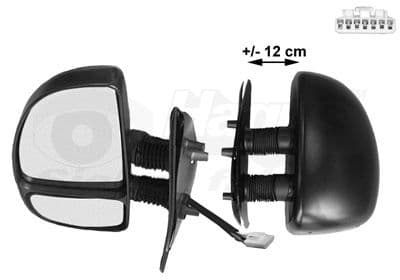 Oglinda exterioara VAN WEZEL * HAGUS * 1747817