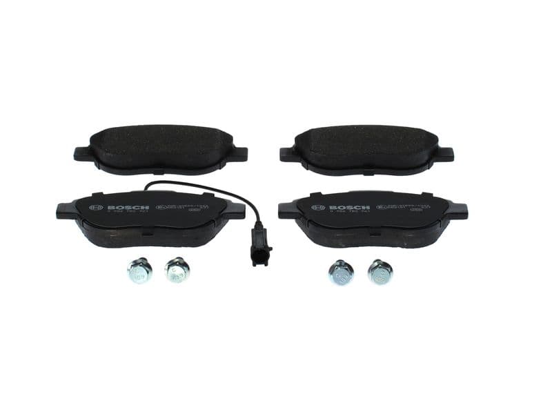 set placute frana,frana disc BOSCH 0 986 TB2 961