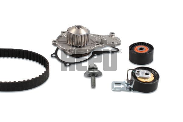 Set pompa apa + curea dintata HEPU PK08036