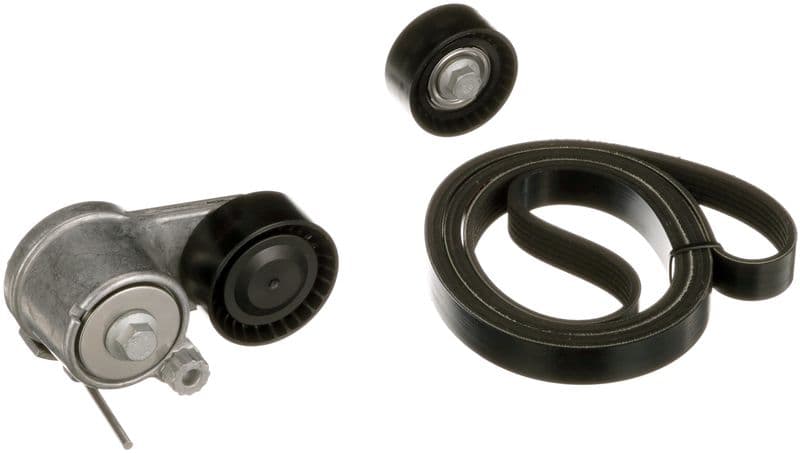 Set curea transmisie cu caneluri GATES Micro-V® K086PK1633