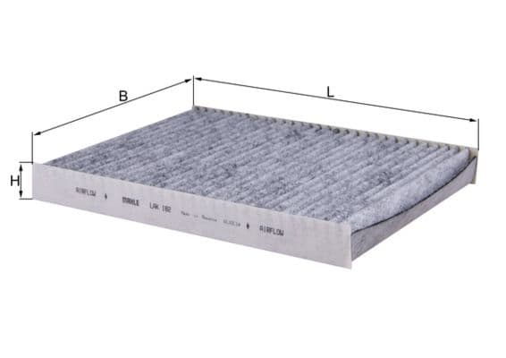 Filtru, aer habitaclu KNECHT LAK 182