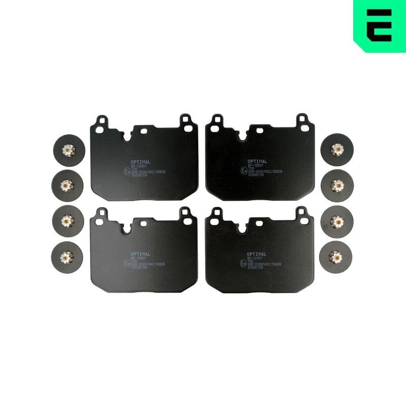 set placute frana,frana disc OPTIMAL BP-12907