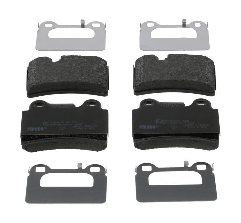 set placute frana,frana disc FERODO PREMIER ECO FRICTION FDB1878