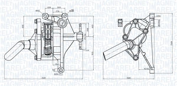 Pompa ulei MAGNETI MARELLI 351516000041