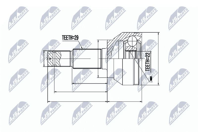 Set articulatie, planetara NTY NPZ-NS-087