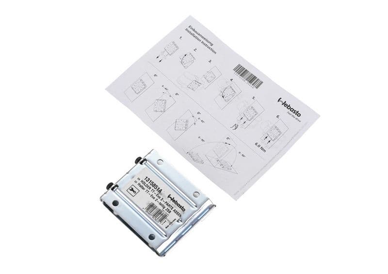 Set accesorii WEBASTO Bag bracket Thermo Top Evo 2 parts 1317217A