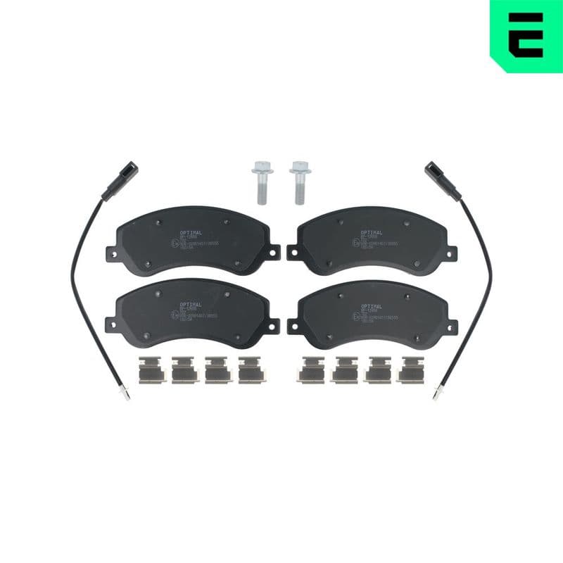 set placute frana,frana disc OPTIMAL BP-12656