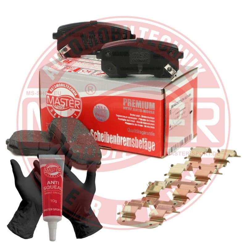 set placute frana,frana disc MASTER SPORT 13046057752N-SET-MS
