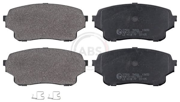 set placute frana,frana disc A.B.S. 37503