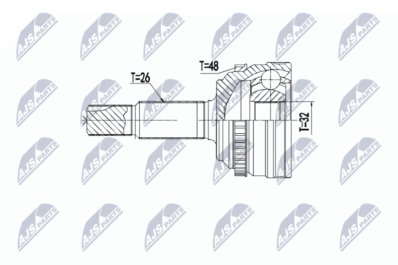 Set articulatie, planetara NTY NPZ-TY-096