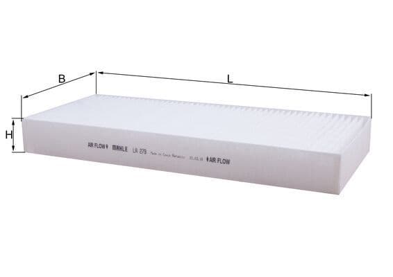 Filtru, aer habitaclu MAHLE LA 279