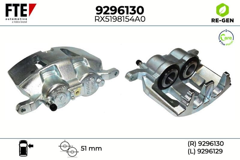 Etrier frana FTE 9296130