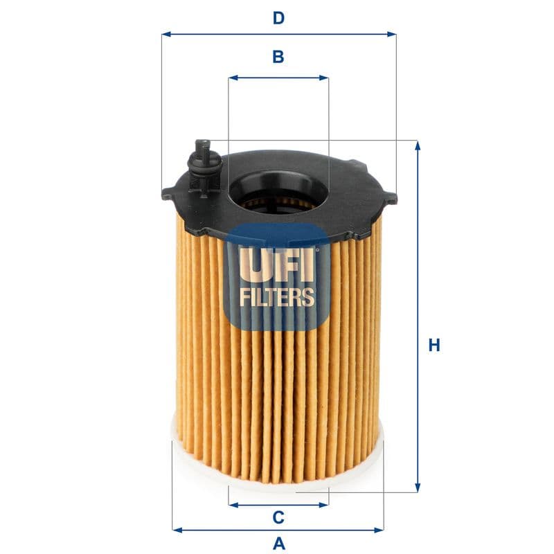 Filtru ulei UFI 25.128.00
