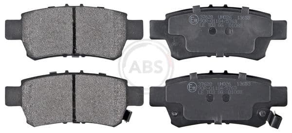 set placute frana,frana disc ABS 37628