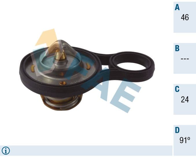 termostat,lichid racire FAE 5303291