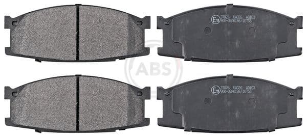 set placute frana,frana disc ABS 37026