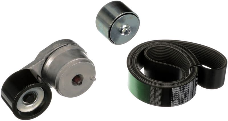 Set curea transmisie cu caneluri GATES FleetRunner™ Micro-V® K0112PK1815HD