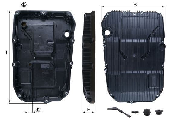 Baie ulei, cutie viteze automata MAHLE HX 196KIT