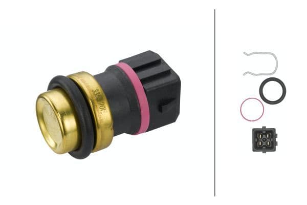 senzor,temperatura lichid de racire HELLA 6PT 013 113-261