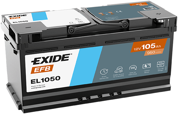 Baterie de pornire EXIDE Start-Stop EFB 105Ah 12V