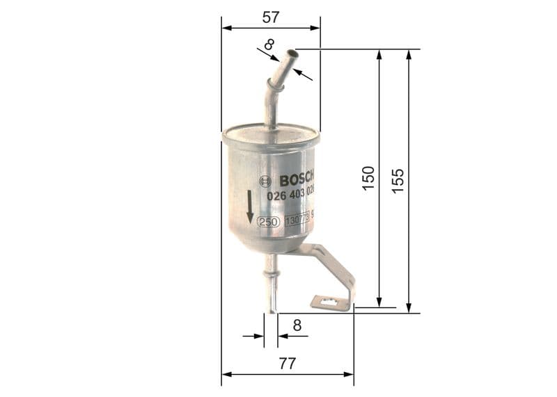 filtru combustibil BOSCH F 026 403 026