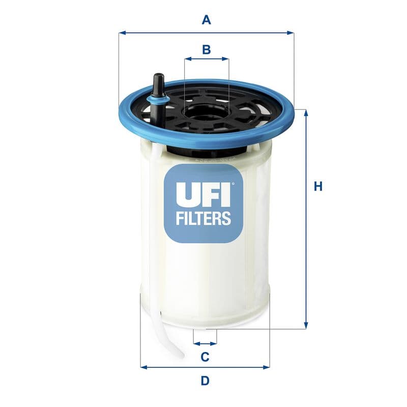 filtru combustibil UFI 26.H2O.00