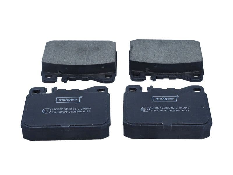 set placute frana,frana disc MAXGEAR 19-3937