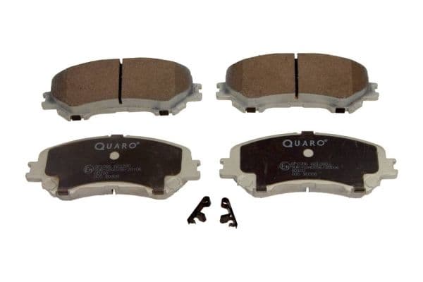 set placute frana,frana disc QUARO QP1086