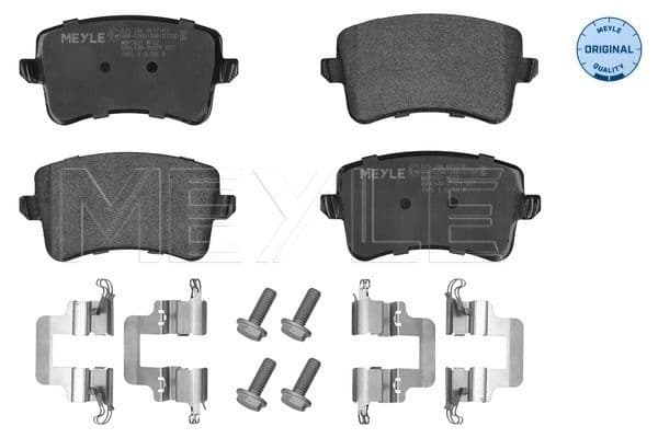 set placute frana,frana disc MEYLE -ORIGINAL: True to OE. 025 246 0617/K1