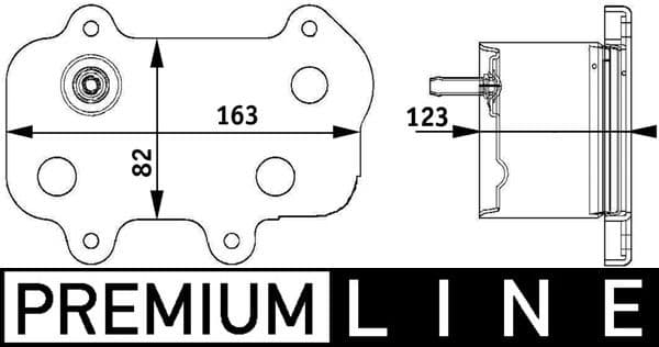 Radiator ulei, ulei motor MAHLE BEHR *** PREMIUM LINE *** CLC 61 000P