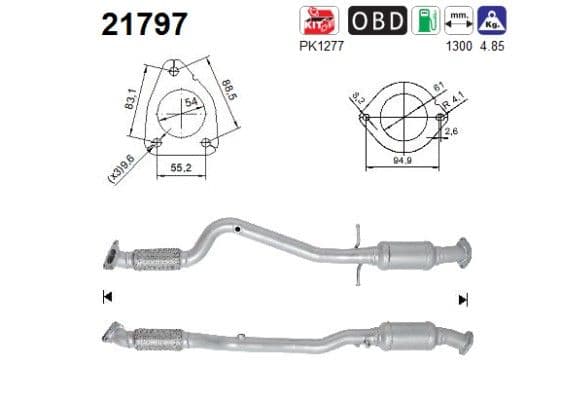 Catalizator AS-PL 21797