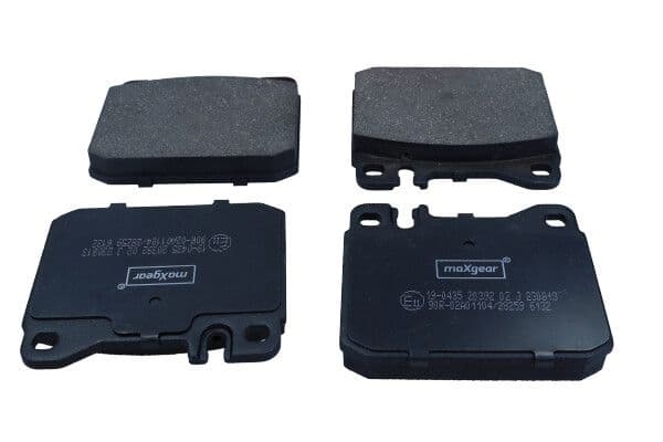 set placute frana,frana disc MAXGEAR 19-0435