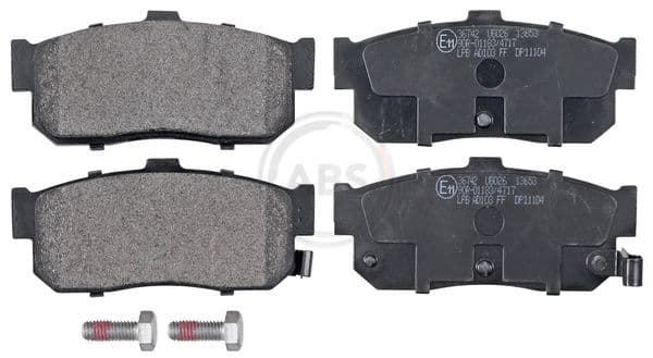 set placute frana,frana disc ABS 36742