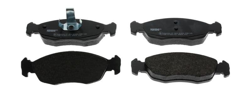 set placute frana,frana disc FERODO PREMIER ECO FRICTION FDB1168