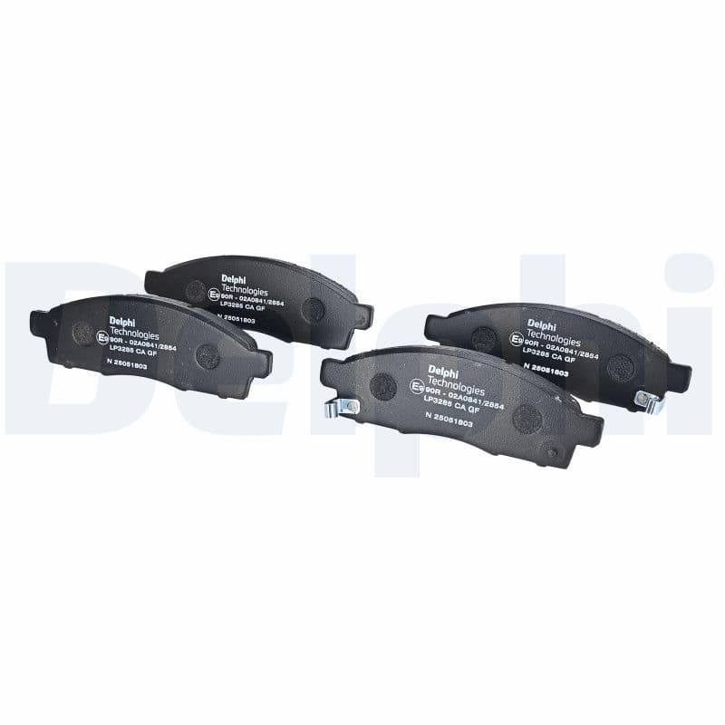 set placute frana,frana disc DELPHI LP3285