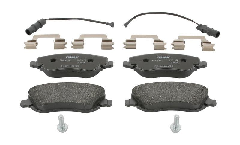 set placute frana,frana disc FERODO PREMIER FDB1470