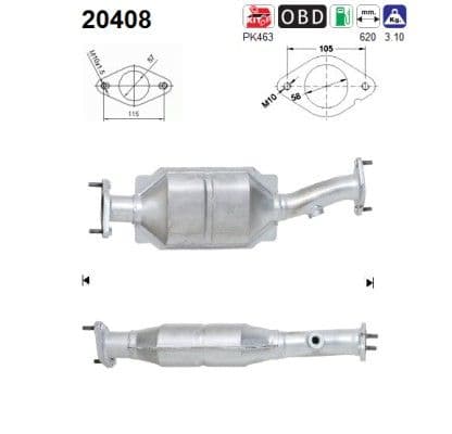 Catalizator AS-PL 20408