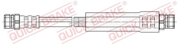 Furtun frana QUICK BRAKE 22.315