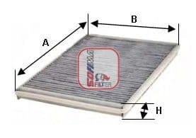 Filtru, aer habitaclu SOFIMA S 4102 CA