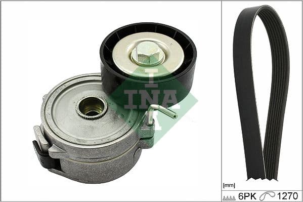 Set curea transmisie cu caneluri Schaeffler INA 529 0315 10