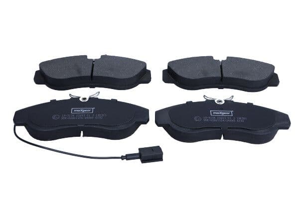 set placute frana,frana disc MAXGEAR 19-3138