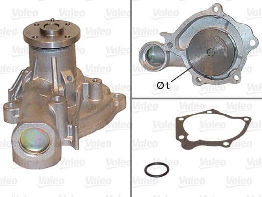 Pompă de apă, răcire motor VALEO 506936
