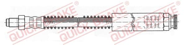 Furtun frana QUICK BRAKE 32.905