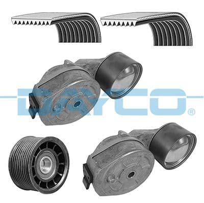 Set curea transmisie cu caneluri DAYCO KPV144HD
