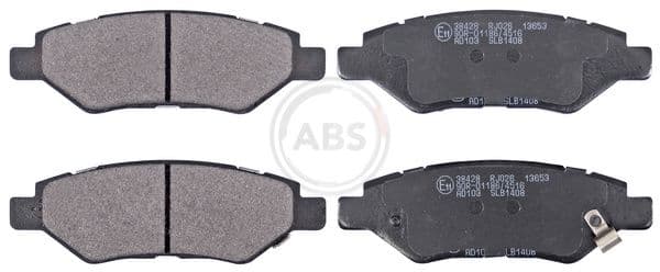 set placute frana,frana disc ABS 38428