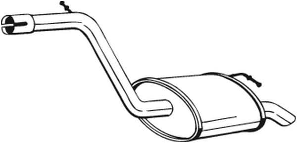 Toba esapament finala BOSAL 154-185