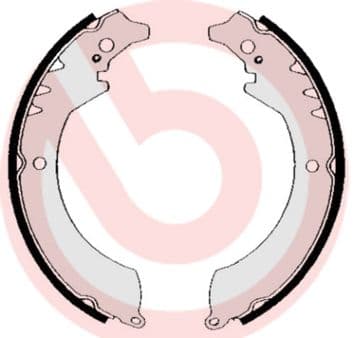Set saboti frana BREMBO S 16 501